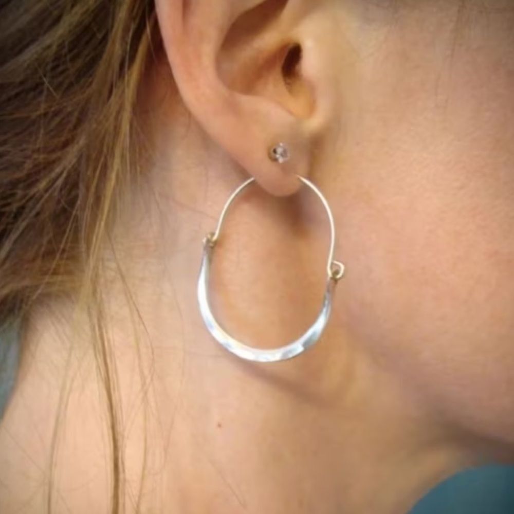 Boho Hoop Earrings #2362 - Picture 2 of 4